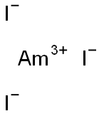 Americium(III) iodide Struktur