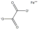 Iron(II) oxalate Struktur