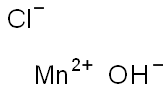 Manganese chloride hydroxide Struktur