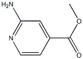 Methyl2-aminopyridine-4-carboxylate Struktur