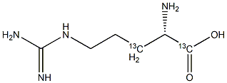 L-Arginine-1,3-13C2 Struktur