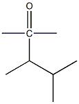 2,3,4-TRIMETHYL-2-PENTANONE Struktur