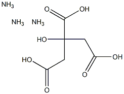 Triamine citrate Struktur