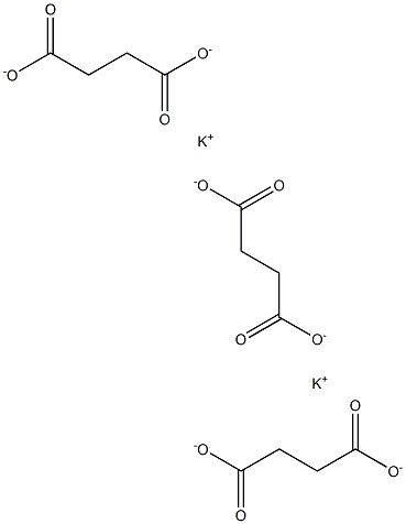 Dipotassium trisuccinate Struktur