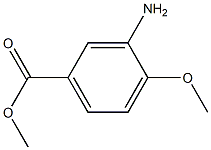 Methyl 3-amino-4-methoxybenzoate Struktur