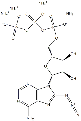 8-Azidoadenosine 5'-Triphosphate, Ammonium SaltDiscontinued Struktur