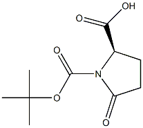 BOC-D-PYROGLUTAMICACID Struktur