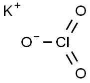 POTASSIUMCHLORATE,PURIFIED Struktur