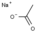 SODIUMACETATE,20%(W/W)SOLUTION Struktur