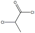 2-chloroproionylchloride Struktur