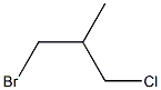 2-methyl-1,3-bromo chloro propane Struktur