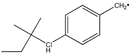 4-tert-amylchloro benzyl Struktur