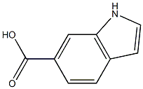 Indole-6-Carboxylic Acid, 98+% (titr., dried basis) Struktur