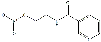 N-[2-(Nitrooxy)ethyl]-3-pyridinecardboxamide Struktur