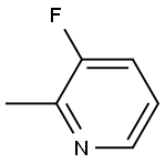 2-METHYL-3-FLUOROPYRIDINE Struktur