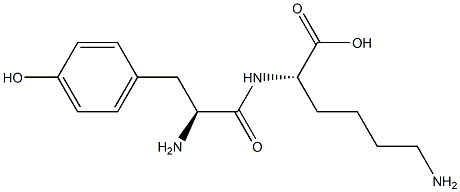 tyrosyl-lysine Struktur