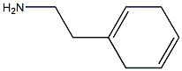 1-(2-aminoethyl)-1,4-cyclohexadiene Struktur