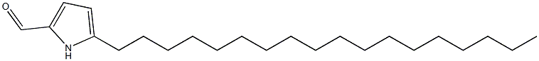 5-octadecylpyrrole-2-carboxaldehyde Structure