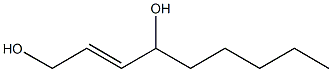 1,4-dihydroxy-2-nonene Struktur