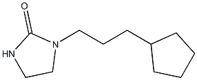 cyclopentylpropylimidazolidinone Struktur