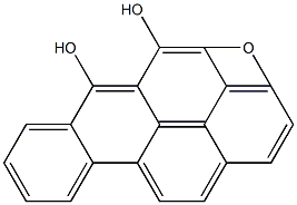 (+)-ANTI-BENZO(A)PYRENE-DIOL-EPOXIDE Struktur