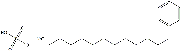 PARA-N-DODECYLBENZENESODIUMSULPHATE Struktur