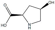 4-CIS-HYDROXY-D-PROLINE Struktur