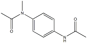 N,N'-DIACETYL-N-METHYL-PARA-PHENYLENEDIAMINE Struktur