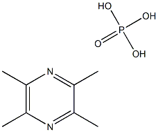 TETRAMETHYLPYRAZINEPHOSPHATE Struktur