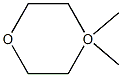 4,4-DIMETHYL-1,4-DIOXANE Struktur