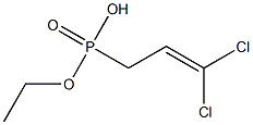 ETHYL2,2-DICHLOROVINYLMETHYLPHOSPHONATE Struktur