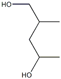 2-METHYLPENTANE-1,4-DIOL Struktur