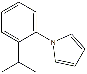 1-(2-ISOPROPYLPHENYL)PYRROLE Struktur