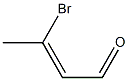 3-BROMO-2-BUTENAL Struktur