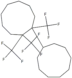 PERFLUOROTRIMETHYLBICYCLONONANE Struktur