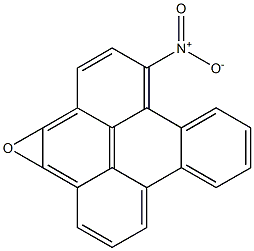 1-NITROBENZO(E)PYRENE4,5-OXIDE Struktur