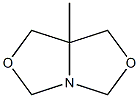 DIHYDRO-7A-METHYL-1H,3H,5H-OXAZOLO(3,4-C)OXAZOLE Struktur