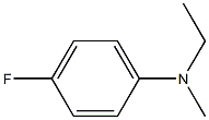 4-FLUORO-N-ETHYL-N-METHYLANILINE Struktur