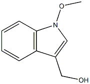 1-METHOXYINDOLE-3-CARBINOL Struktur