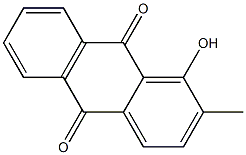 HYDROXY-2-METHYLANTHRAQUINONE Struktur