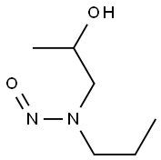 N-NITROSO-2-HYDROXY-PROPYLPROPYLAMINE Struktur