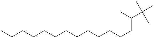 TETRAMETHYLPENTADECANE Struktur