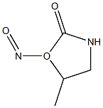 1-NITROSO-5-METHYL-OXAZOLIDONE Struktur