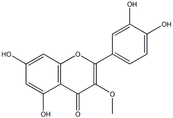 METHYLQUERCETIN Struktur