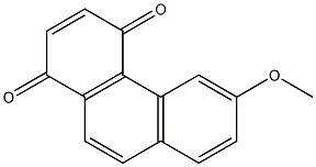 6-METHOXY-1,4-PHENANTHRENEQUINONE Struktur