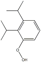 HYDROPEROXIDE,DIISOPROPYLPHENYL-, Struktur