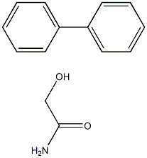 (BIPHENYL)GLYCOLAMIDE Struktur