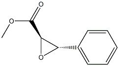 METHYLTRANS-3-PHENYL-2,3-EPOXYPROPANOATE Struktur