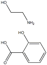 MONOETHANOLAMINESALICYLATE Struktur