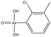 METHYLCHLOROPHENYLARSONICACID Struktur